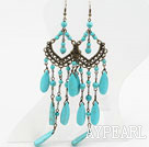 New Design Assorted Turquoise Stone Earrings
