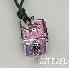 hot make a wish box pendant with lobster clasp