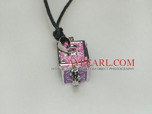 hot make a wish box pendant with lobster clasp