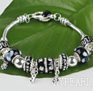 7.9 inches fantasy charm bracelet with rhinestone