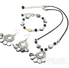 necklace bracelet earring set Halskette Armband Ohrring