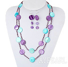 necklace with matched earrings colier cu cercei potrivire