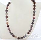 10mm A Grade Round persischen Achat Perlen Halskette