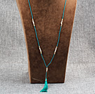 18,1 inches multi färg kristall hjärta charm halsband med band