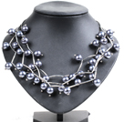 necklace with toggle clasp Colier cu incuietoare comutare