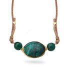 asur necklace with ribbon Halskette mit Schleife