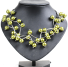 cpin and green jade necklace verde jad colier