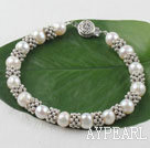 8-9mm natural pearl bracelet