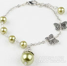 arcylic bracelet de perles avec la chaîne extensible