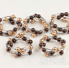 Bracelet de perles synthétiques Acrylique