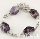 pearl amethyst bracelet