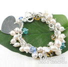 et cristal bracelet de perles