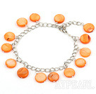 ορτοκάλι bracelet with extendable chain βραχιόλι με δυνατότητα επέκτασης της αλυσίδας