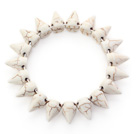 7,5  pouces14mm extensible facettes cerise bracelet en perles quartze