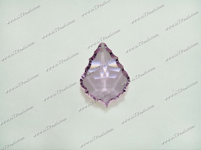 Austrian crystal pendant, 38mm baroque, Sold by each.