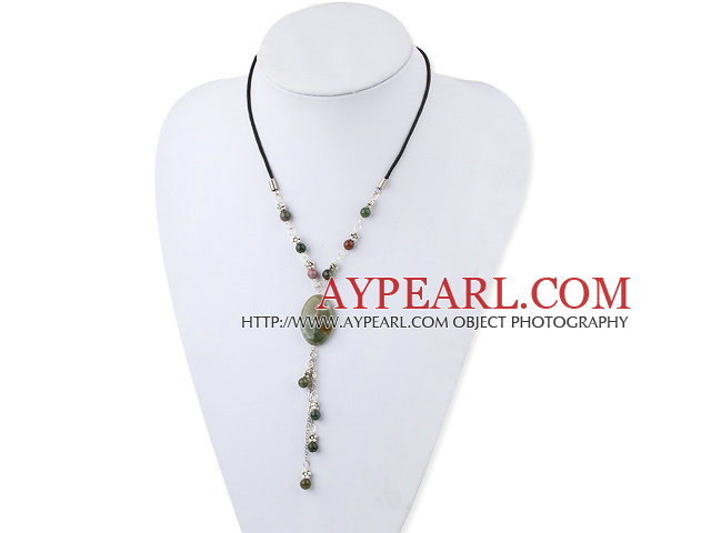 indian agate necklace