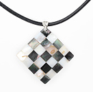 mosaic bead necklace with extendable chain