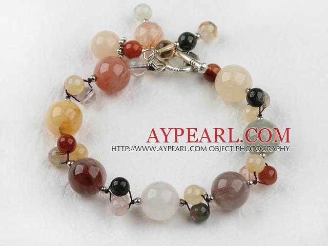 rutilated quartz bracelet