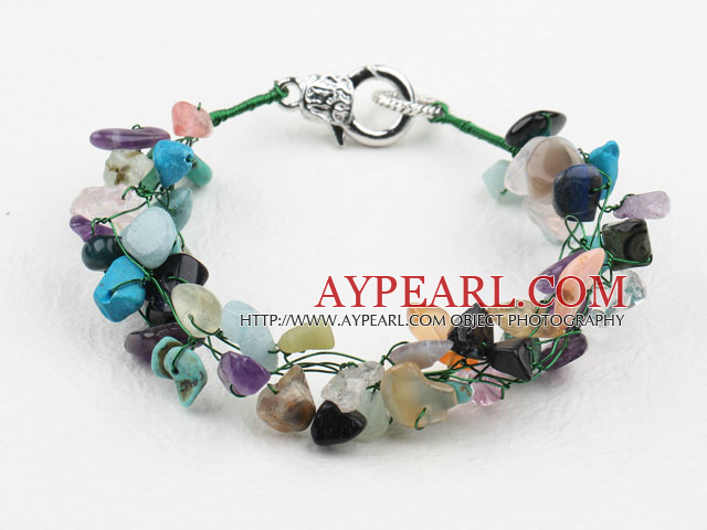 Assorted Multi Stone Multi Colir Bracelet