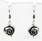 Einfache Design 99,9% Sterling Silber Ohrringe Snail