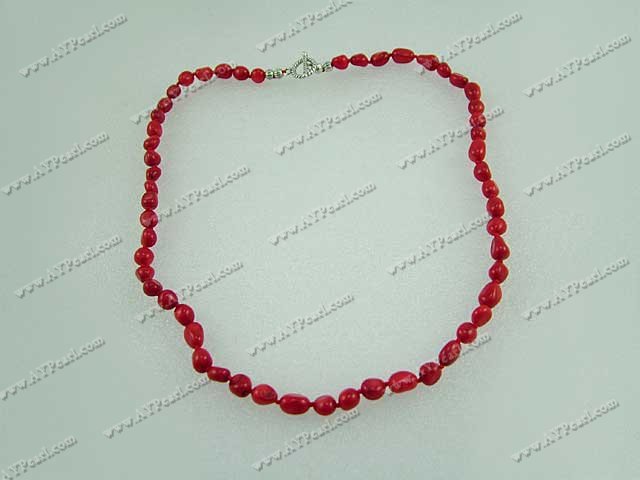 coral necklace