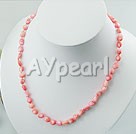 coral necklace