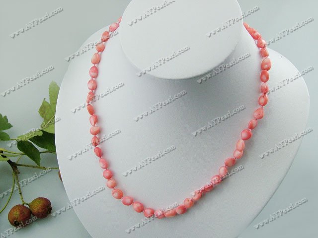 coral necklace