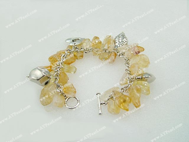 yellow crystal bracelet