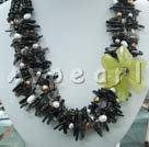 Wholesale Jewelry-pearl smoky quartz necklace