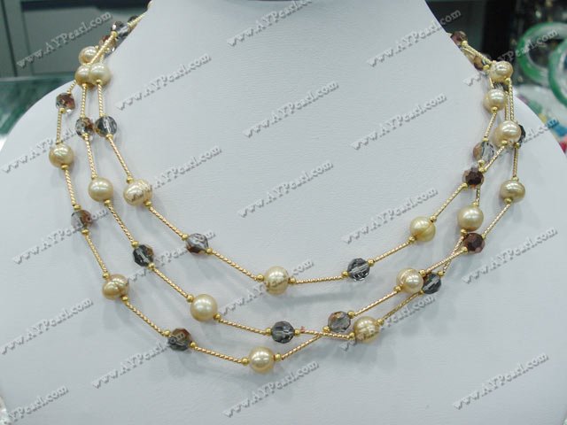 Pearl Collier Cristal