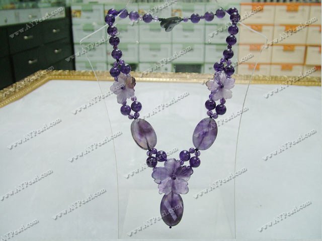 Amethyst necklace