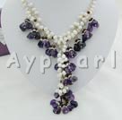 pearl amethyst necklace