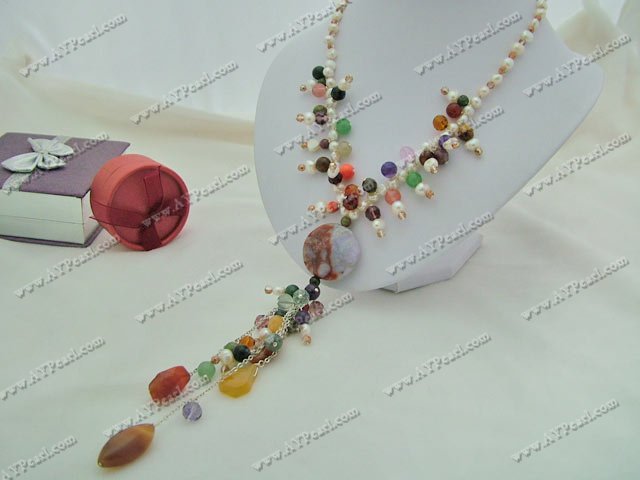 agate necklace