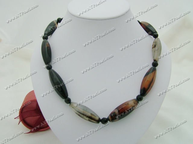 agate necklace