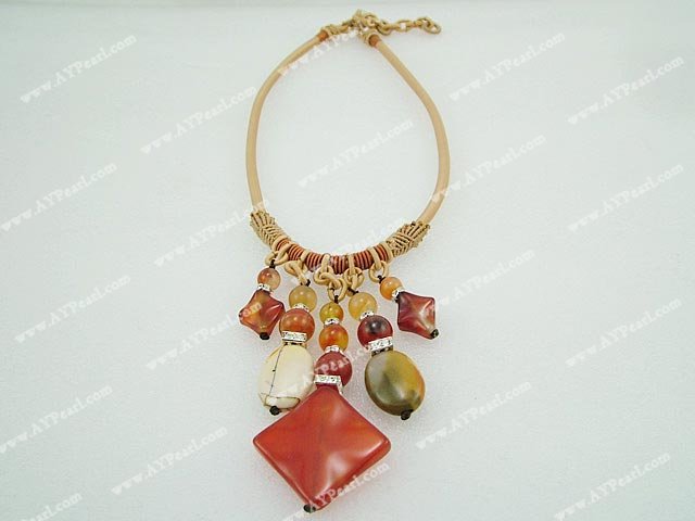 agate necklace