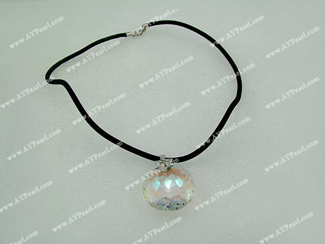 crystal pendant necklace