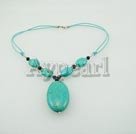 Wholesale Jewelry-crystal turquoise necklace