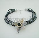 Wholesale Jewelry-pearl agate choker