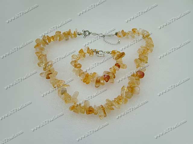 yellow crystal set