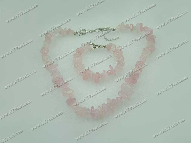 rose quartz set