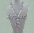 Wholesale Gemstone Jewelry-crystal necklace