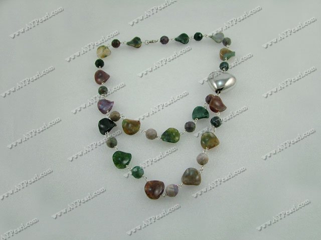 Indian agate necklace