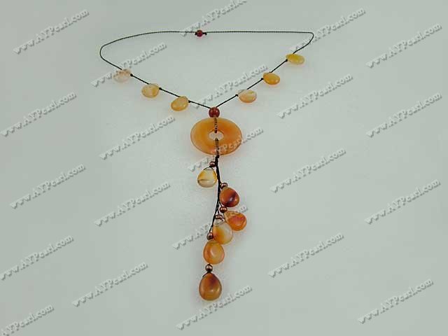 agate necklace