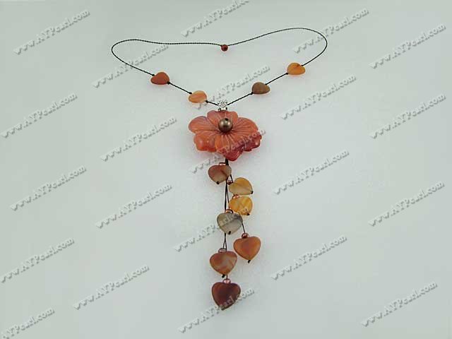 agate necklace