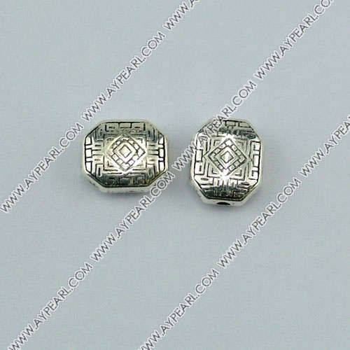 ccb imitation silver metal beads, 18*20mm, sold by per pkg