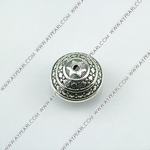 ccb imitation silver metal beads, 18mm ball, sold by per pkg