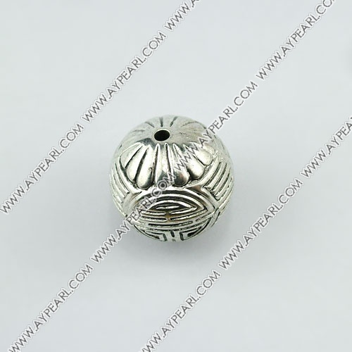 ccb imitation silver metal beads, 14mm ball, sold by per pkg, about 100 pieces