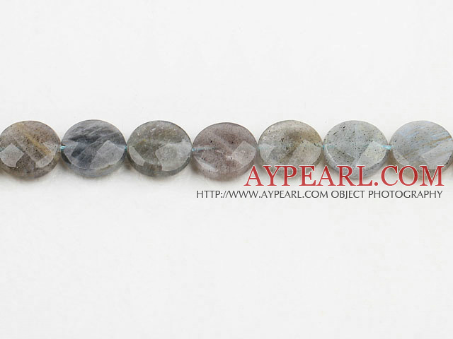 Flashing Stone beads,14mm flat oval, faceted,Sold per 15.75-inch strands