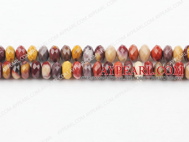 yellow opal beads,6*10mm abacus,faceted,Sold per 15.75-inch strands