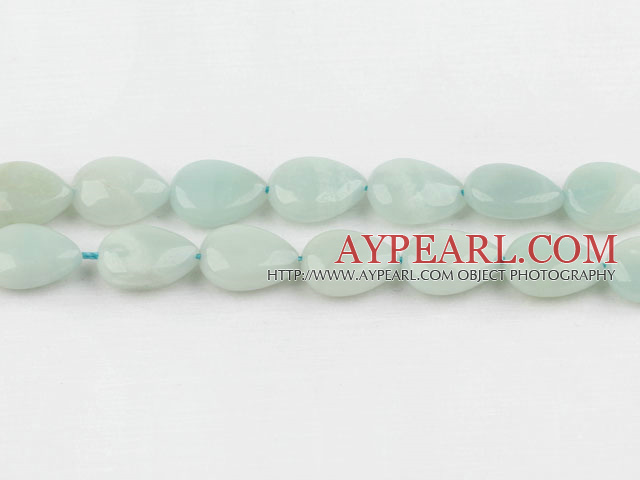 amazon beads,12*16mm flat teardrop,Sold per 15.75-inch strands